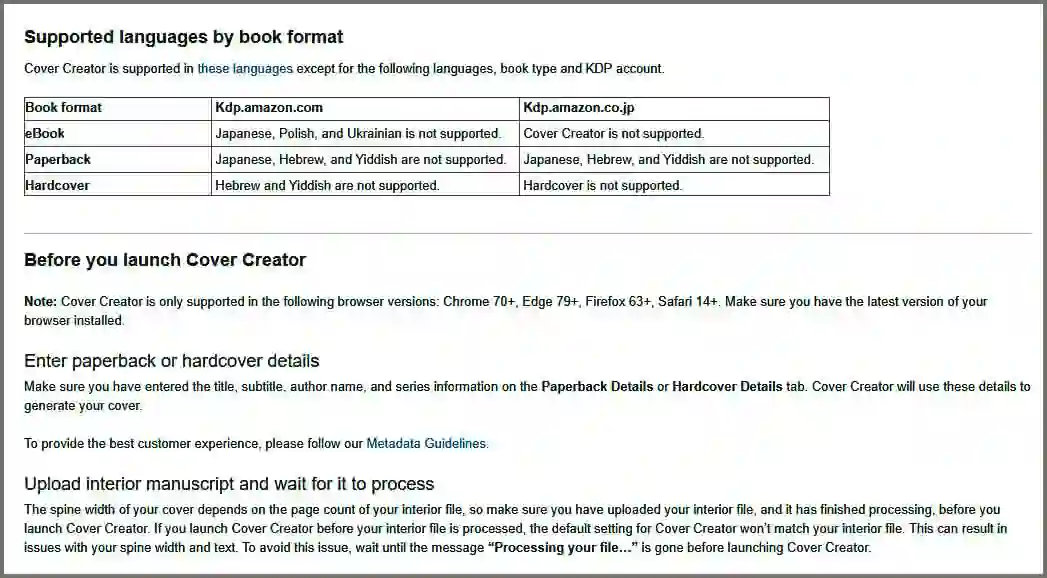 Find The Best KDP Tools For Self-Publishing Your Book KDP-cover-creator-features