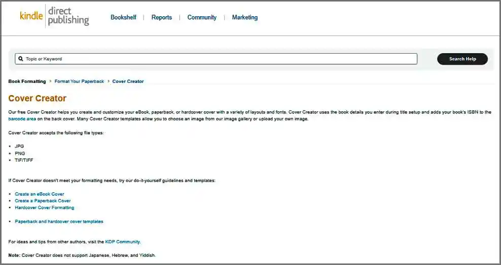 Find The Best KDP Tools For Self-Publishing Your Book KDP-cover-creator