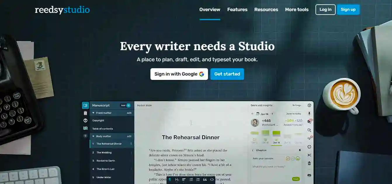 Find The Best KDP Tools For Self-Publishing Your Book Reedsy-Book-Editor-app