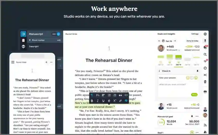 Find The Best KDP Tools For Self-Publishing Your Book Reedsy-Book-Editor-features